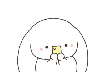 Telegram sticker 💬 과몰입 망붕왕! 망상토끼 By @KakaoEmoticon