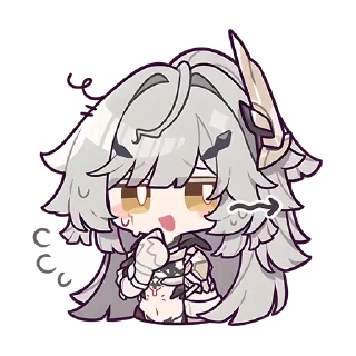 Video sticker 😅 Flickers of a Spacetime Warp @honkai_impact_info