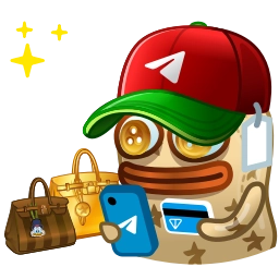 Telegram sticker 🛒 @giftinsider by @influence