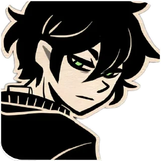 Sticker 😑 andrew graves