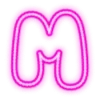 Sticker 💗 Bubble Neon Pink by @jasminemariiee
