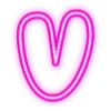 Sticker 💗 Bubble Neon Pink by @jasminemariiee