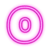 Sticker 💗 Bubble Neon Pink by @jasminemariiee