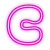 Video sticker 💗 Bubble Neon Pink b...