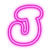 Video sticker 💗 Bubble Neon Pink b...