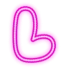 Sticker 💗 Bubble Neon Pink by @jasminemariiee