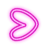 Sticker 💗 Bubble Neon Pink by @jasminemariiee