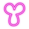 Sticker 💗 Bubble Neon Pink by @jasminemariiee