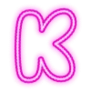 Sticker 💗 Bubble Neon Pink by @jasminemariiee
