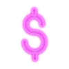 Sticker 💞 Bubble Neon Pink by @jasminemariiee