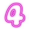 Sticker 💗 Bubble Neon Pink by @jasminemariiee