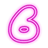 Sticker 💗 Bubble Neon Pink by @jasminemariiee