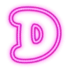 Video sticker 💗 Bubble Neon Pink b...