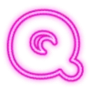 Sticker 💗 Bubble Neon Pink by @jasminemariiee