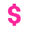 Sticker 💞 Bubble Neon Pink by @jasminemariiee