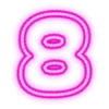 Sticker 💗 Bubble Neon Pink by @jasminemariiee