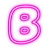 Video sticker 💗 Bubble Neon Pink b...