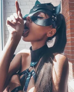 Telegram sticker 😏 БДСМ этетика
