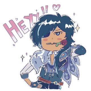 Video sticker 🌹 Genshit Impact @RayaDraws Genshin
