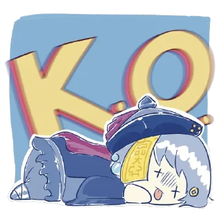 Telegram sticker ☠ Genshit Impact @RayaDraws Genshin