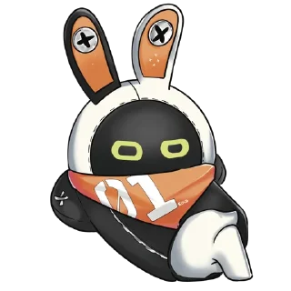 Telegram sticker 👀 Genshit Impact @RayaDraws Genshin