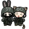 Sticker 😎 – ʙᴛs stickers by @D1a1na ♡ @TgEmodziBot