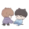 Sticker 🫶 – ʙᴛs stickers by @D1a1na ♡ @TgEmodziBot