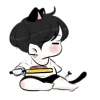 Sticker 🐱 – ʙᴛs stickers by @D1a1na ♡ @TgEmodziBot