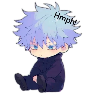 Телеграм стикер 😠 Yowai mo