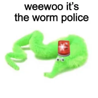 Telegram sticker 🚓 wormie