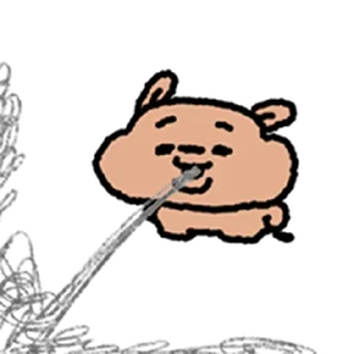 Telegram sticker ⭐ 소리나는 왕방구 장군 2 @moe_sticker_bot