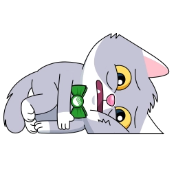 Телеграм стикер 😔 СберКот Animated @TgSticker