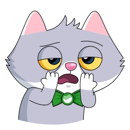 Телеграм стикер 😫 СберКот Animated @TgSticker