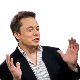 Video sticker 👐 Elon Musk / Илон Маск