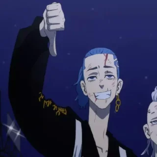 Telegram sticker 👎 токийские мстители @tmonelove