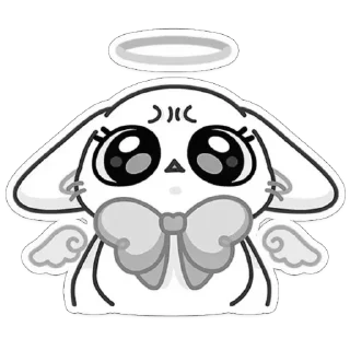 Telegram sticker ⭐ b&w 
@bludnx