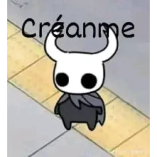 Телеграм стикер 🥸 Hollow Knight (By @KarryZen777)