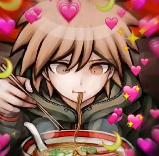 Sticker 🍜 Tell em Naegi by @fStikBot
