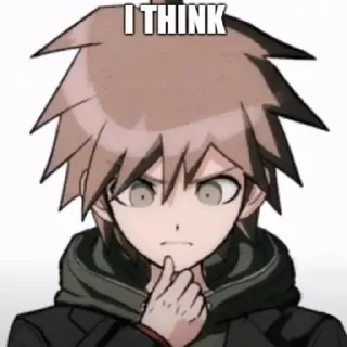 Телеграм стикер 🤔 Tell em Naegi by @fStikBot