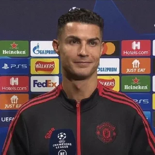 Video sticker 🌟 Ronaldo 🐐🤩 MUFC 🔴 | @n7crz :: @fStikBot