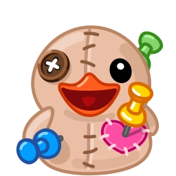 Telegram sticker 📌 Utya Duck Animated