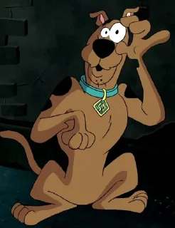 Telegram sticker 👁 Scooby-Doo!