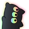 Sticker 🐈‍⬛ Nachoneko