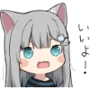 Sticker 😉 Nachoneko