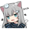 Sticker 🐈 Nachoneko