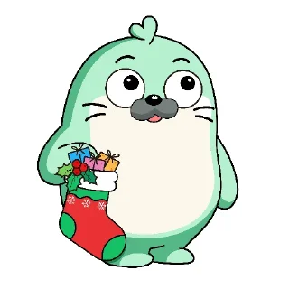 Telegram sticker 🧦 edgeXMARUChristmas