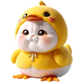 Telegram sticker 🥹 Пушистые утята @Nyasticks