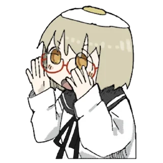 Telegram sticker 🗣 Shimeji Simulation