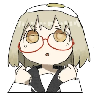 Telegram sticker 🆗 Shimeji Simulation