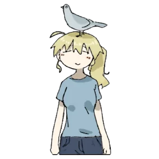 Telegram sticker 😄 Shimeji Simulation